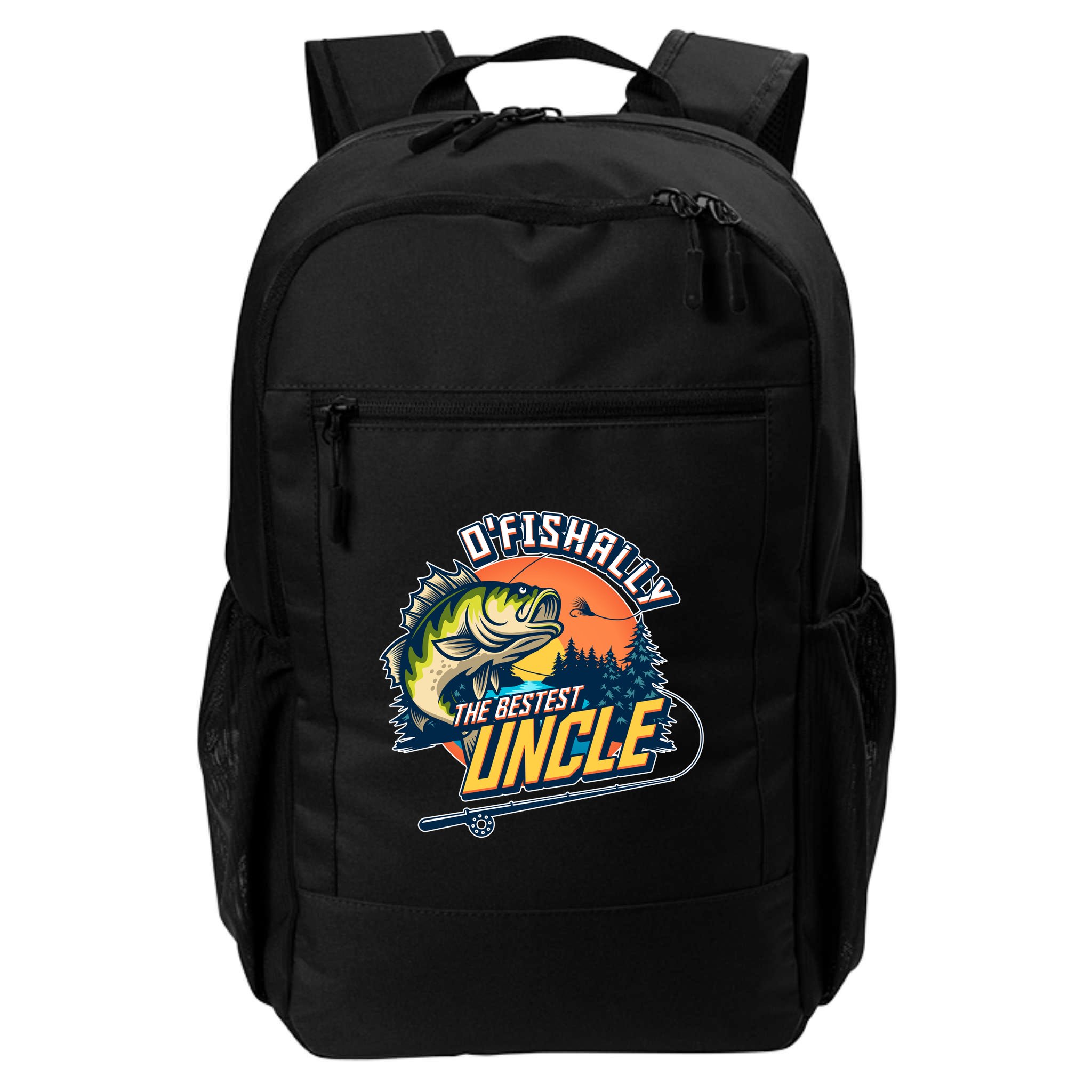 O Fishally The Bestest Uncle Backpack