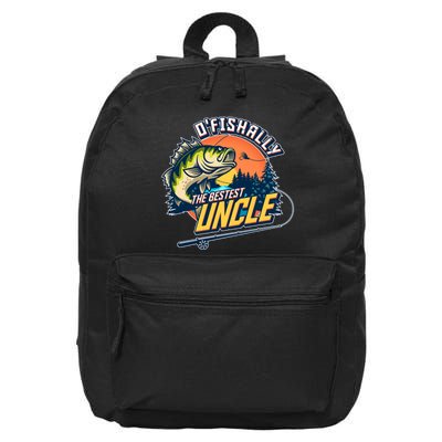 O Fishally The Bestest Uncle 16 in Basic Backpack