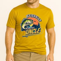 O Fishally The Bestest Uncle Cooling Performance Crew T-Shirt