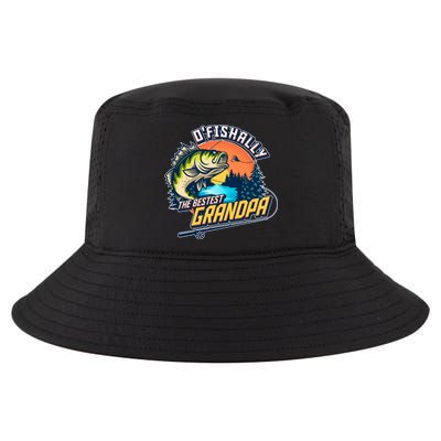 O Fishally The Bestest Grandpa Cool Comfort Performance Bucket Hat