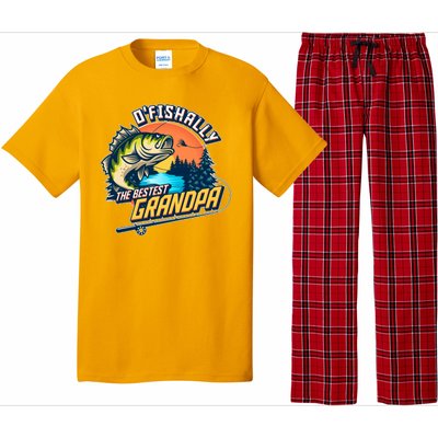 O Fishally The Bestest Grandpa Pajama Set