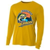 O Fishally The Bestest Grandpa Cooling Performance Long Sleeve Crew