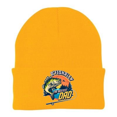 O Fishally The Bestest Dad Knit Cap Winter Beanie