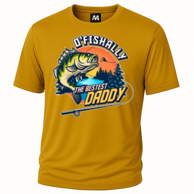 O Fishally The Bestest Daddy Performance Shirt