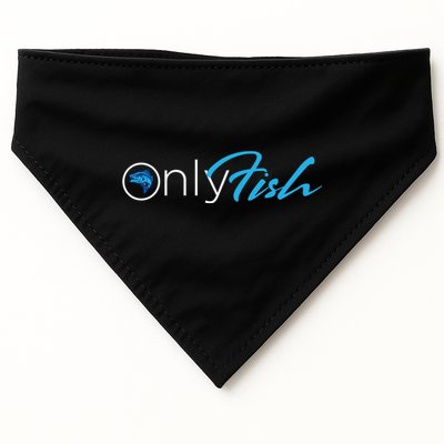 Onlyfish Fishing Tee USA-Made Doggie Bandana