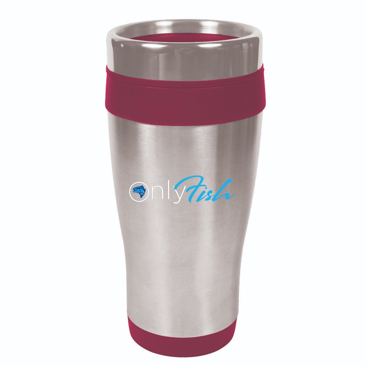 Onlyfish Fishing Tee 16oz Travel Tumbler