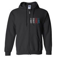 One Fifth Two Fifth Red Fifth Blue Fifth Math Full Zip Hoodie