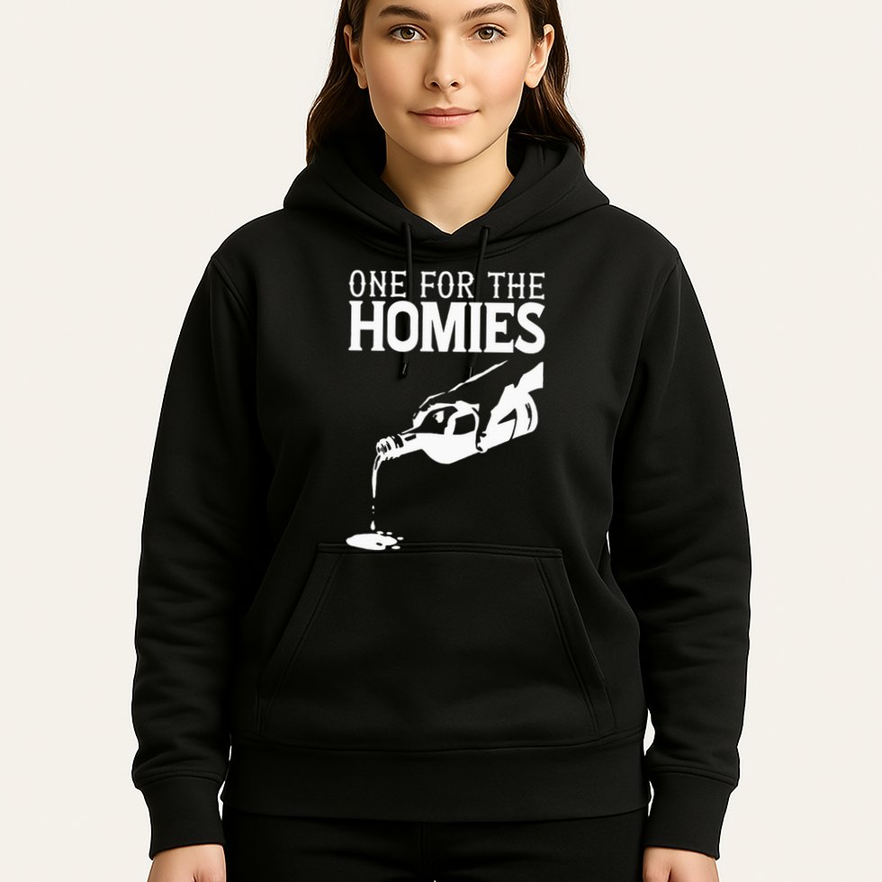 One For The Homies Chicano Art Cholo Mexican American Hoodie