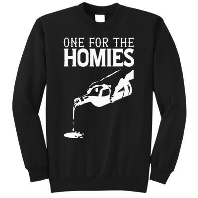 One For The Homies Chicano Art Cholo Mexican American Sweatshirt