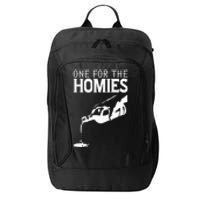 One For The Homies Chicano Art Cholo Mexican American City Backpack