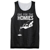 One For The Homies Chicano Art Cholo Mexican American Mesh Reversible Basketball Jersey Tank