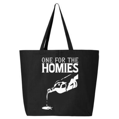 One For The Homies Chicano Art Cholo Mexican American 25L Jumbo Tote