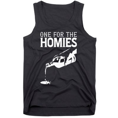 One For The Homies Chicano Art Cholo Mexican American Tank Top