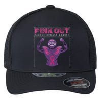 Out Football Team Tackle Breast Cancer Awareness Month Flexfit Unipanel Trucker Cap