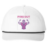 Out Football Team Tackle Breast Cancer Awareness Month Snapback Five-Panel Rope Hat