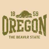Oregon Flag The Beaver State Est 1859 Vintage Distressed Bag