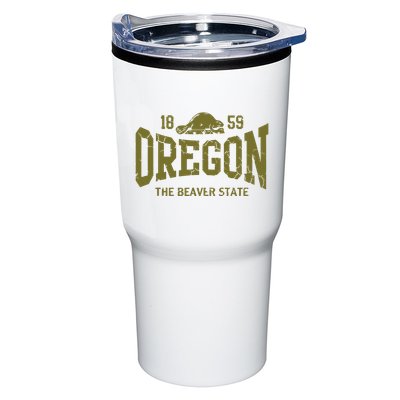 Oregon Flag The Beaver State Est 1859 Vintage Distressed Tumbler