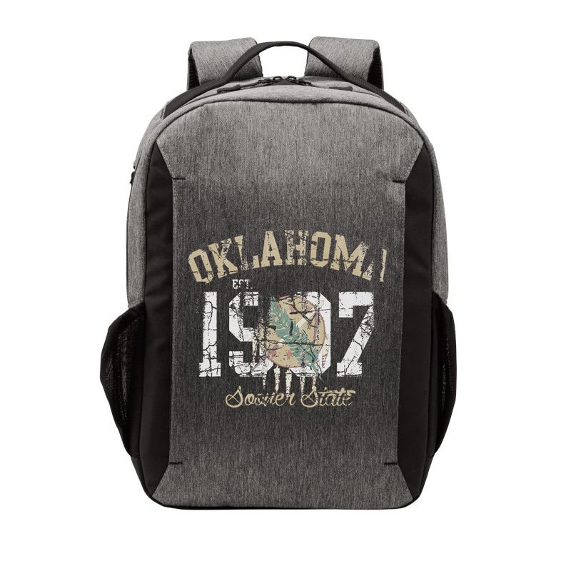 Oklahoma Flag Vintage Fade Men Women Vector Backpack