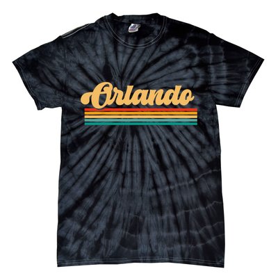 Orlando Florida Vintage Tie-Dye T-Shirt