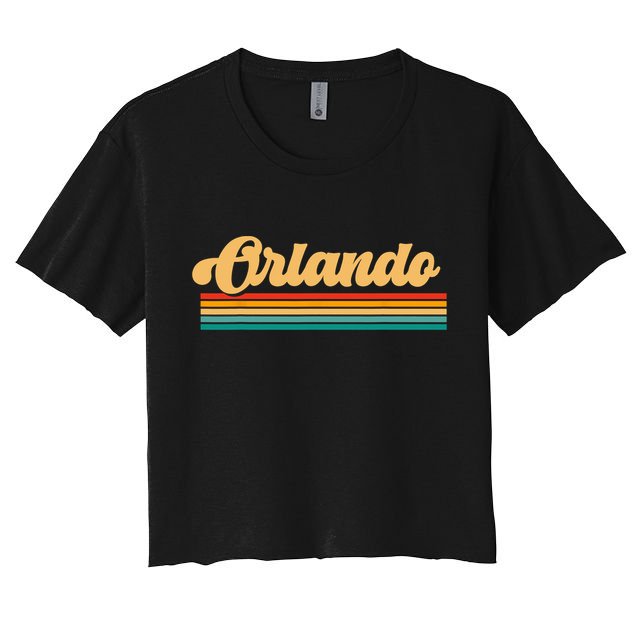 Orlando Florida Vintage Crop Top