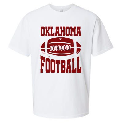 Oklahoma Football Varsity Sueded Cloud Jersey T-Shirt