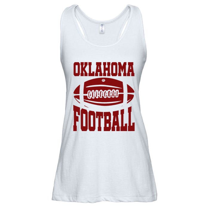 Oklahoma Football Varsity Ladies Essential Flowy Tank