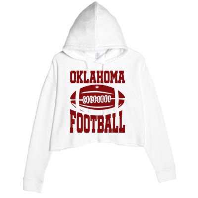 Oklahoma Football Varsity Crop Fleece Hoodie