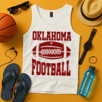 Oklahoma Football Varsity Tank Top