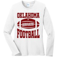 Oklahoma Football Varsity Ladies Long Sleeve Shirt