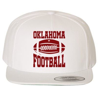 Oklahoma Football Varsity Wool Snapback Cap