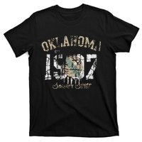 Oklahoma Flag Vintage Fade T-Shirt