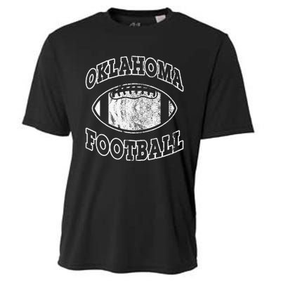 Oklahoma Football Vintage Distressed Cooling Performance Crew T-Shirt