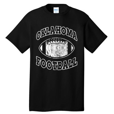 Oklahoma Football Vintage Distressed Tall T-Shirt