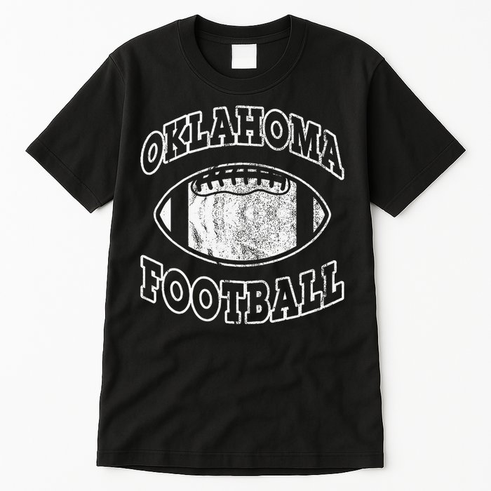 Oklahoma Football Vintage Distressed Tall T-Shirt