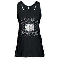 Oklahoma Football Vintage Distressed Ladies Essential Flowy Tank