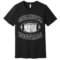 Oklahoma Football Vintage Distressed Premium T-Shirt