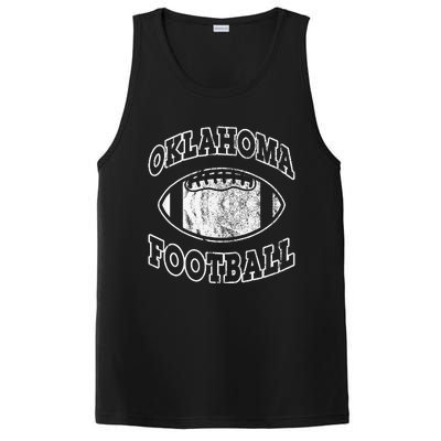 Oklahoma Football Vintage Distressed PosiCharge Competitor Tank