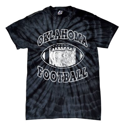 Oklahoma Football Vintage Distressed Tie-Dye T-Shirt