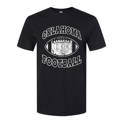 Oklahoma Football Vintage Distressed Softstyle CVC T-Shirt