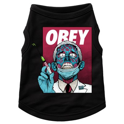 Obey Faucci Vaccine Zombie Doggie Tank