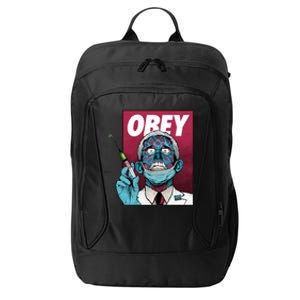 Obey Faucci Vaccine Zombie City Backpack