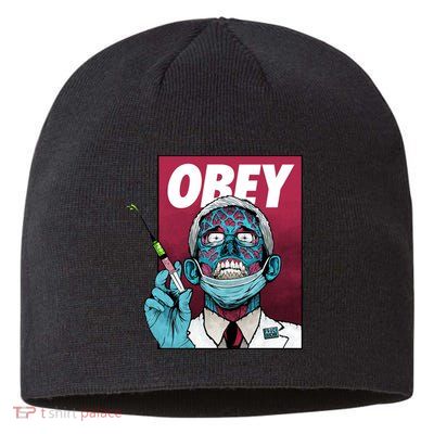 Obey Faucci Vaccine Zombie Sustainable Beanie