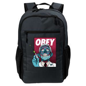 Obey Faucci Vaccine Zombie Daily Commute Backpack