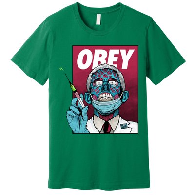 Obey Faucci Vaccine Zombie Premium T-Shirt