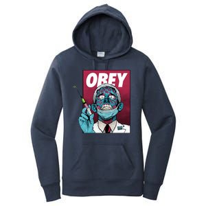 Obey Faucci Vaccine Zombie Women's Pullover Hoodie