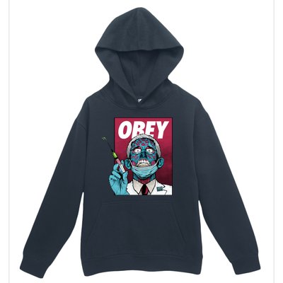 Obey Faucci Vaccine Zombie Urban Pullover Hoodie