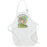 Our Father Who Art In Heaven Baja Be Thy Blast Funny Full-Length Apron With Pockets