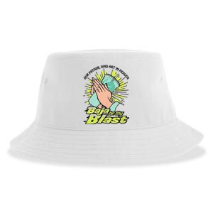 Our Father Who Art In Heaven Baja Be Thy Blast Funny Sustainable Bucket Hat