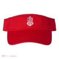 On Fridays We Wear Red Remember Everyone Deployed Visor