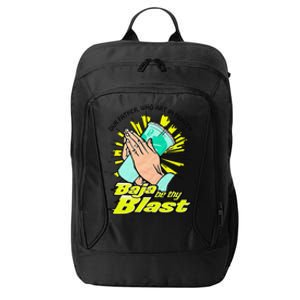 Our Father Who Art In Heaven Be Thy Blast City Backpack